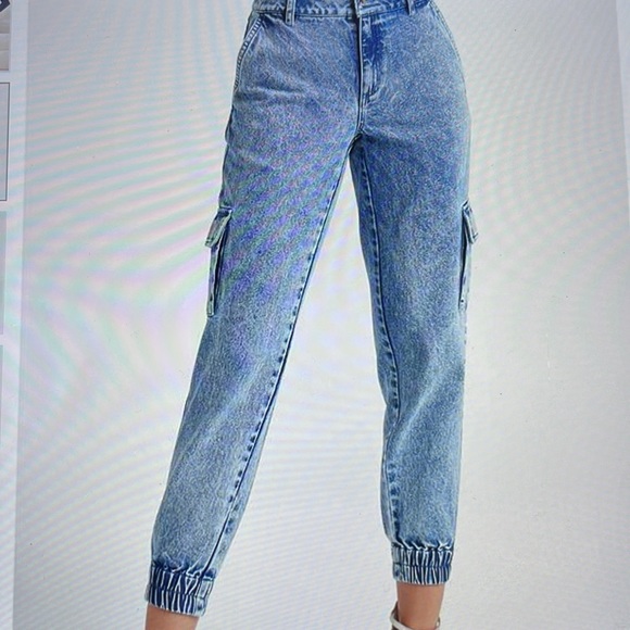 Venus acid wash cargo pant new without tags 🏷 - Picture 3 of 11